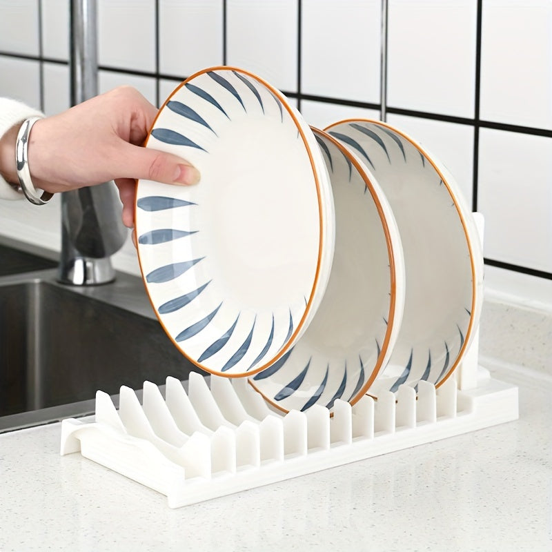 Expandable Kitchen Sink Organizer - Perfect for Dishes, Bowls & Chopsticks Storage