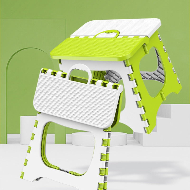 Plastic small stool folding stool portable stool thickened folding stool