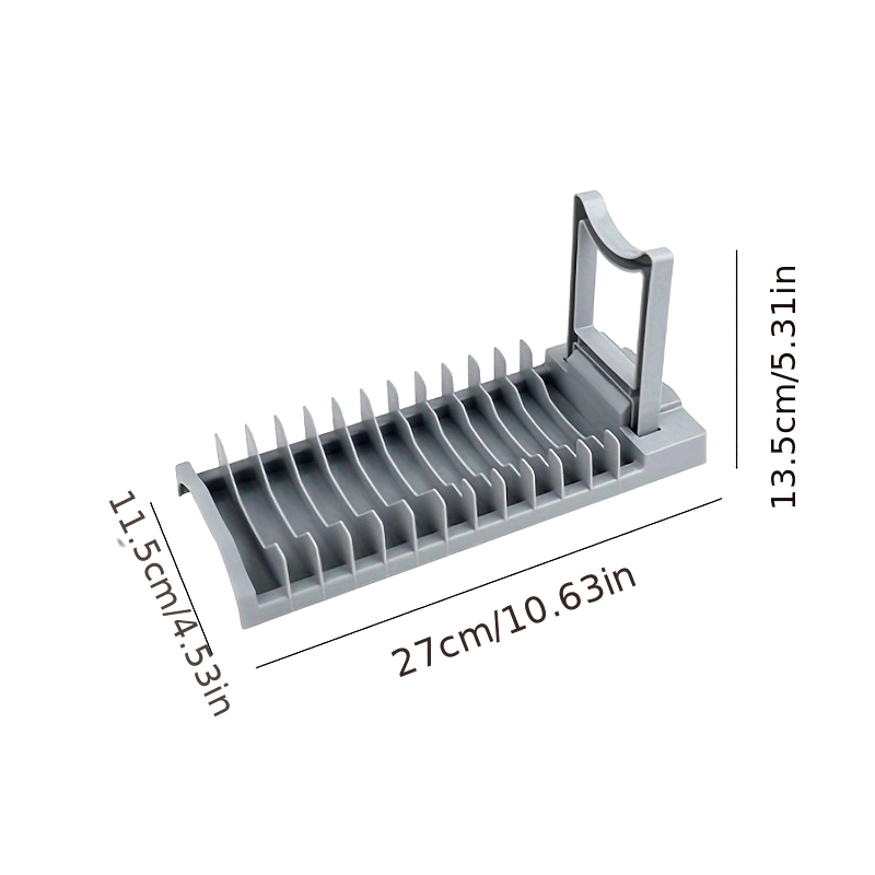 Expandable Kitchen Sink Organizer - Perfect for Dishes, Bowls & Chopsticks Storage